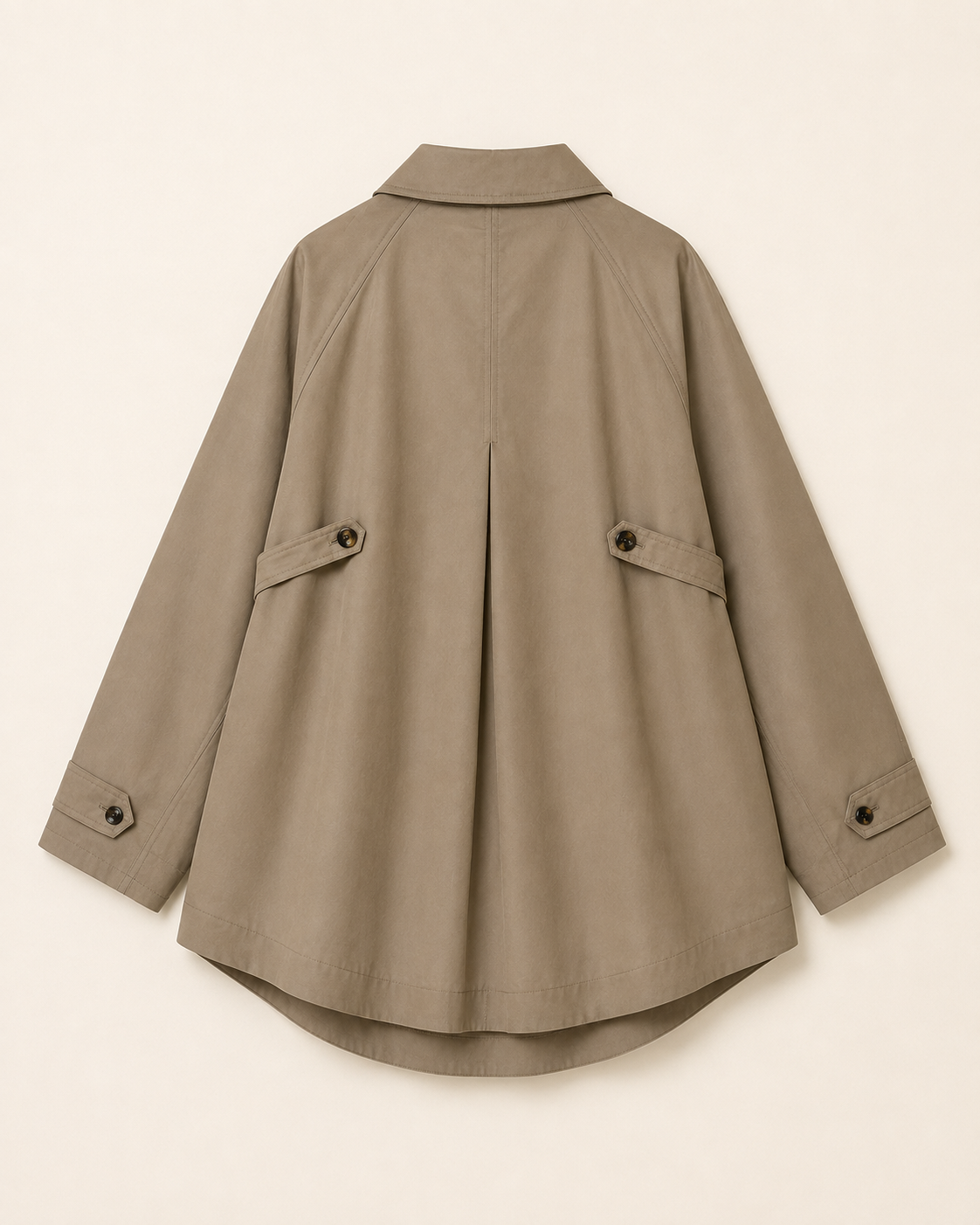 Stone Cotton Utility Storm Jacket